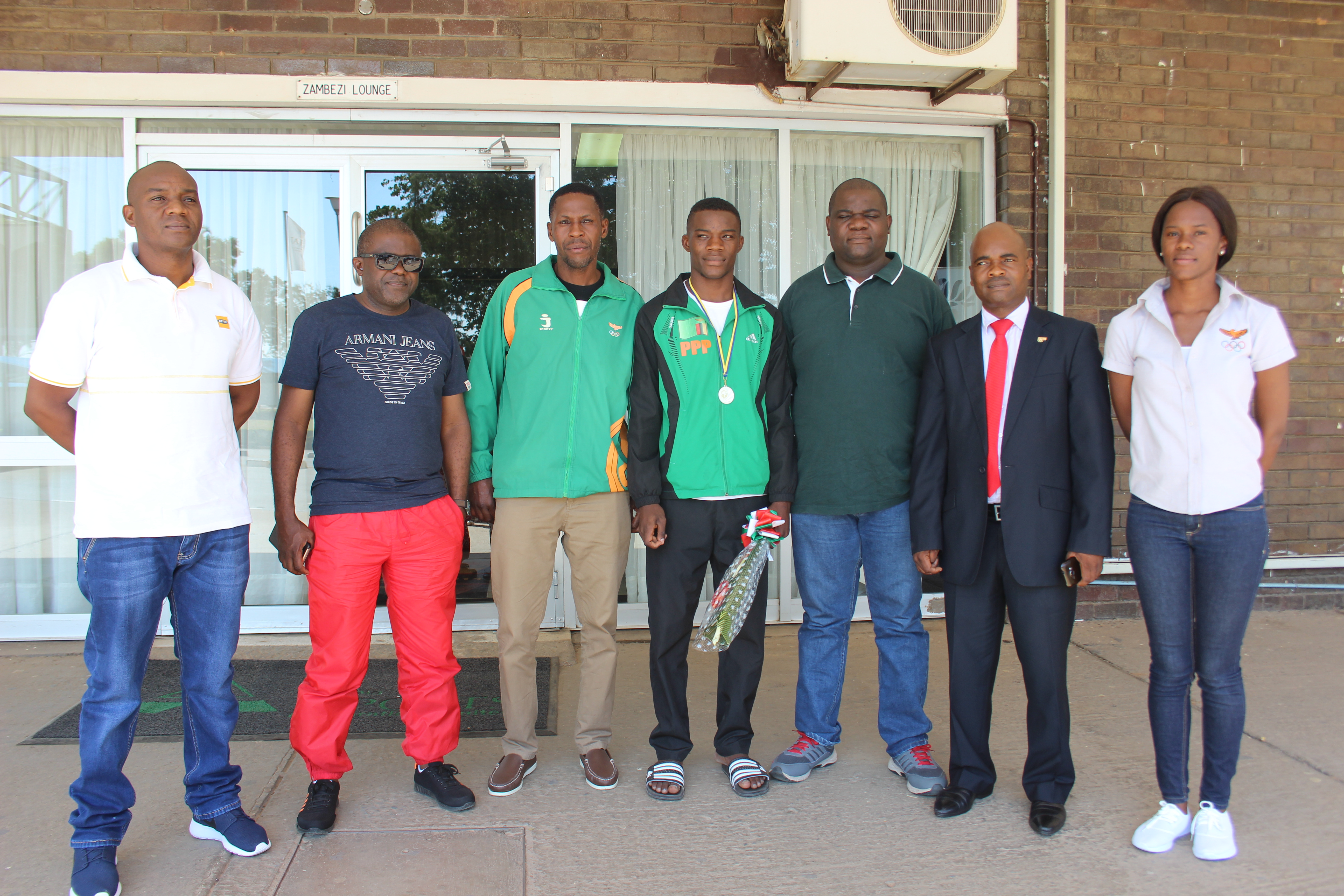 Young Judoka Zulu, returns home with gold – OYDC – Zambia