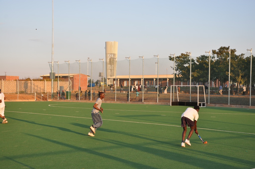 Hockey Pitch at OYDC Zambia
