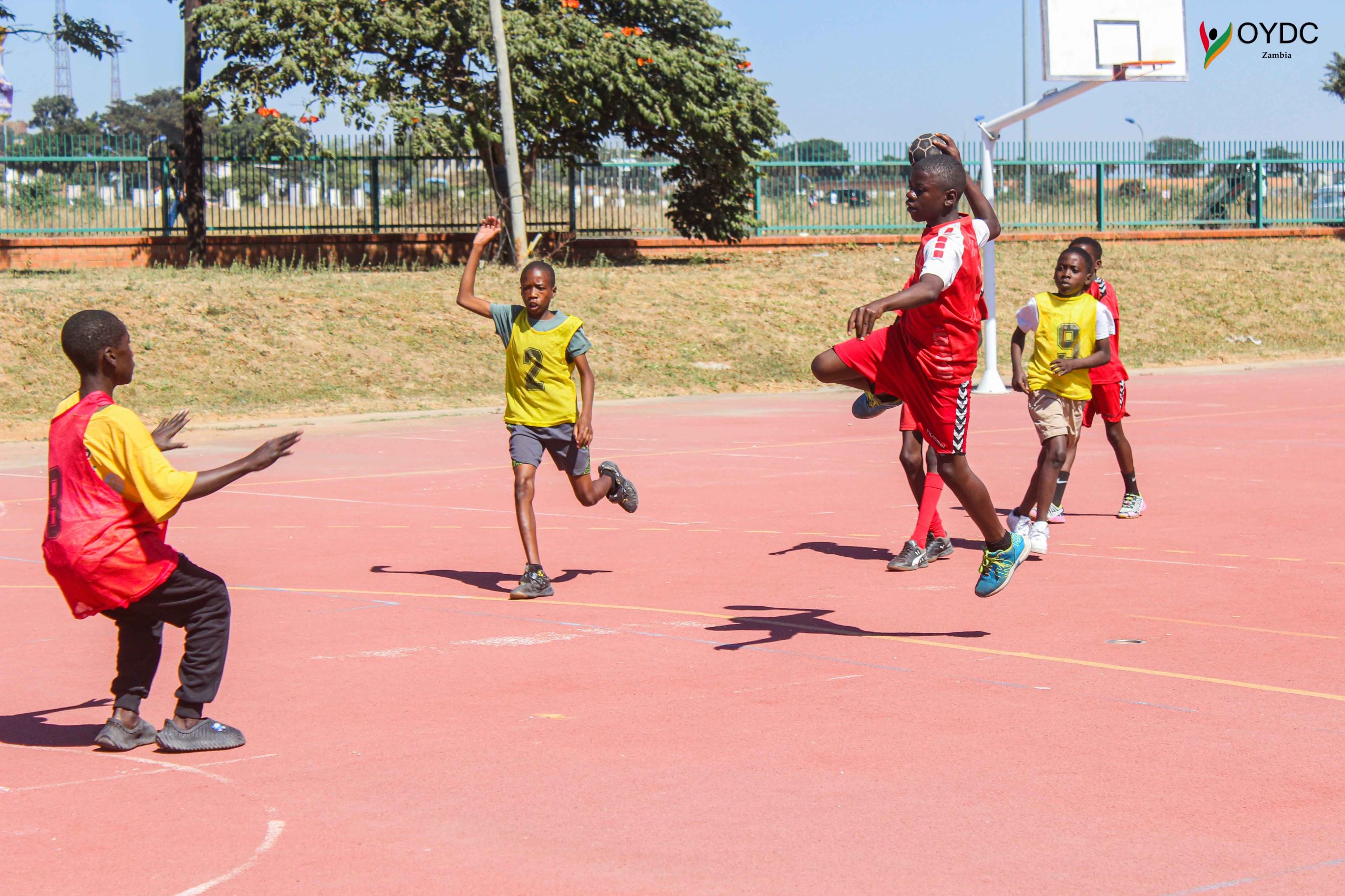 Multi-Purpose Courts at OYDC Zambia